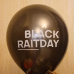 черный шар с логотипом